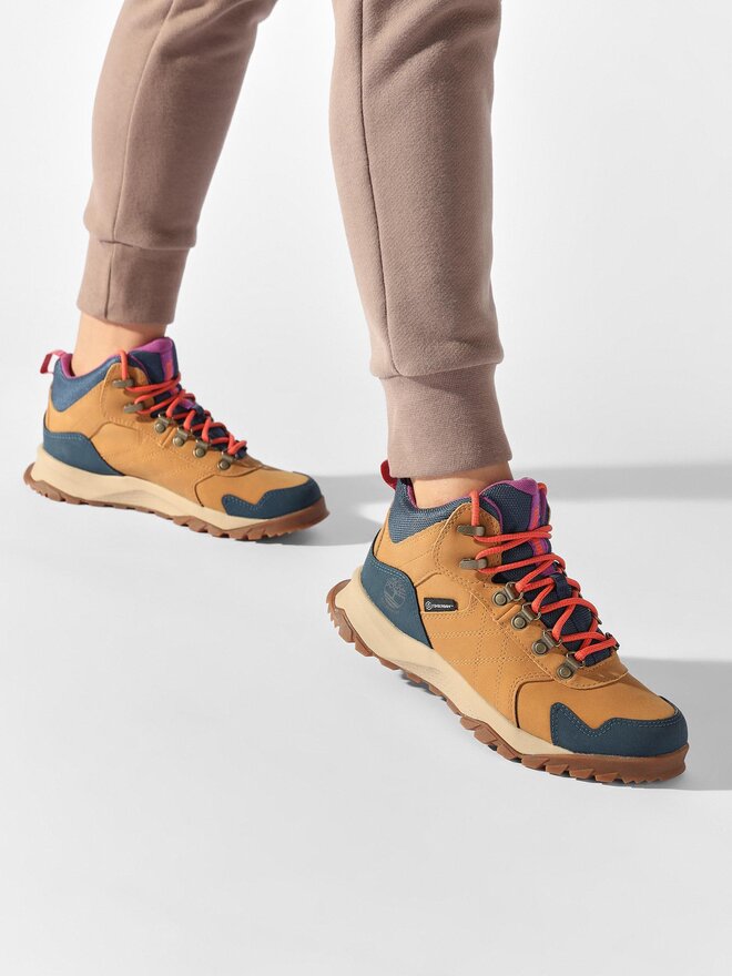 Timberland Schnürstiefeletten Timberland Lincoln Peak Mid Lthr WPTB0A5PHY2311 Orange