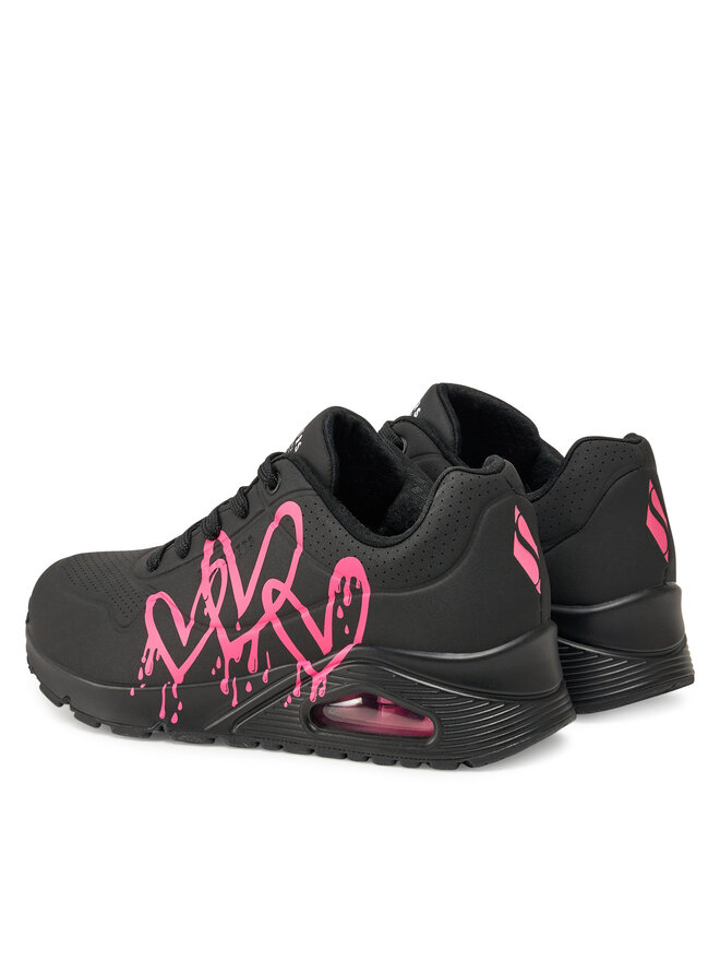 Skechers Сникърси Skechers 177980/BKPK Черен