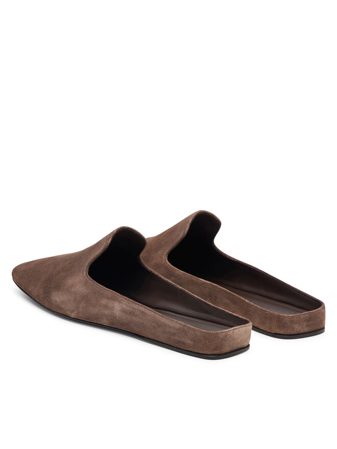 Max Mara Pantoletten Max Mara Tessile 2624526051 Braun