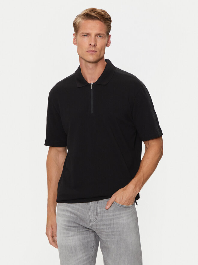 Armani Exchange Armani Exchange Poloshirt 6DZFLC ZJM5Z 1200 Schwarz Regular Fit