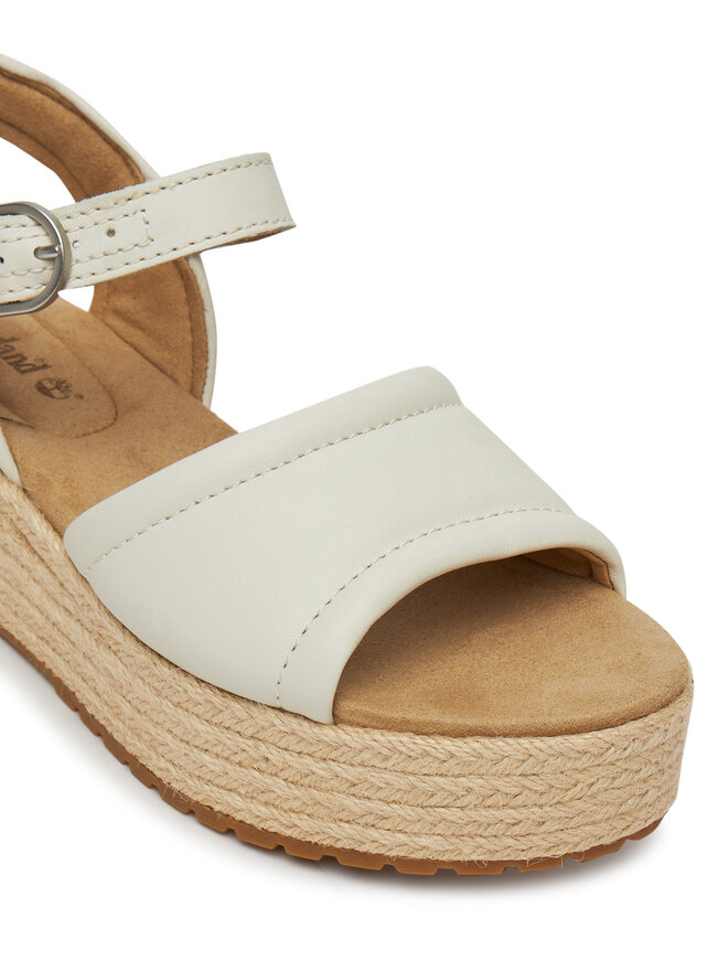 Timberland Espadryle Timberland Santorini Sun TB0A4168ETD1 Écru