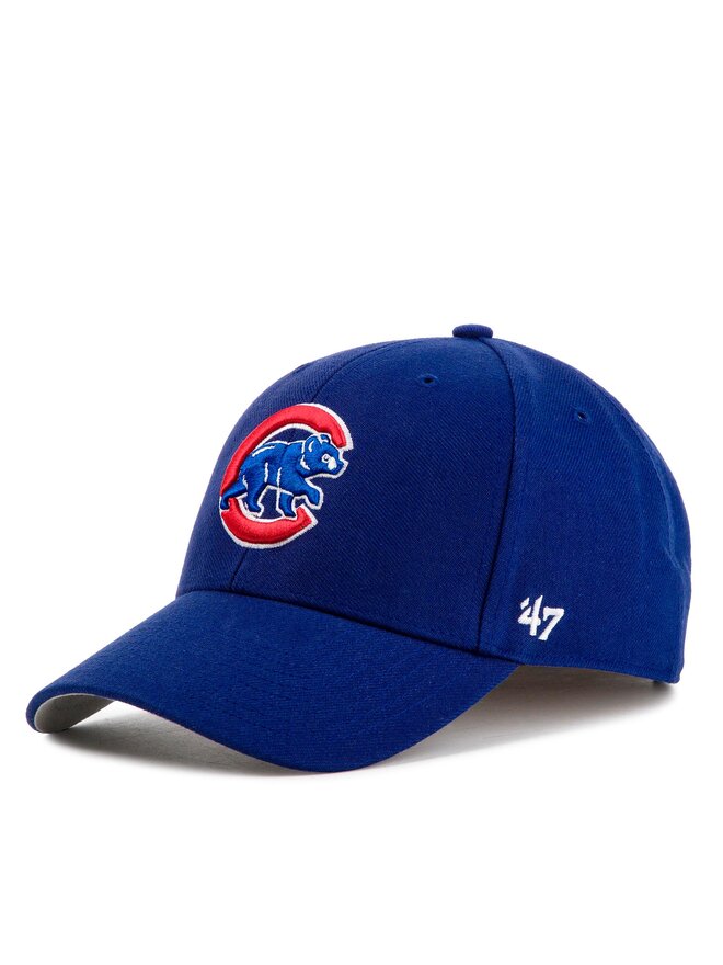 47 Brand Czapka z daszkiem 47 Brand Chicago Cubs B-MVP05WBV-DLA Granatowy