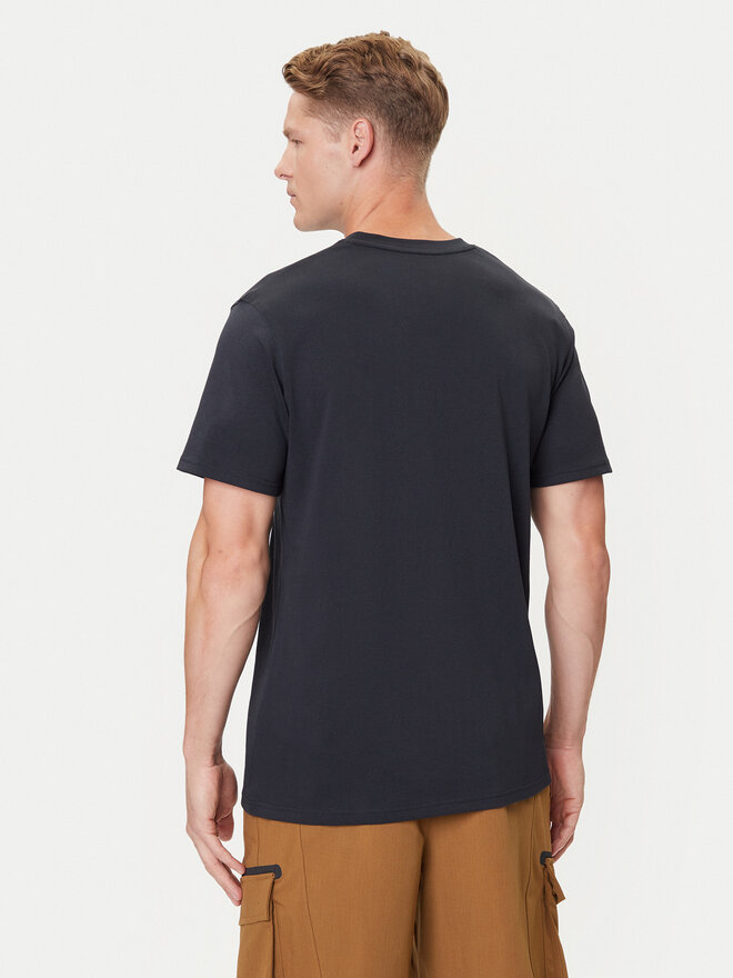 Under Armour Under Armour Футболка Ua Hw Lc Patch Ss 1382902-001 Чорний Loose Fit