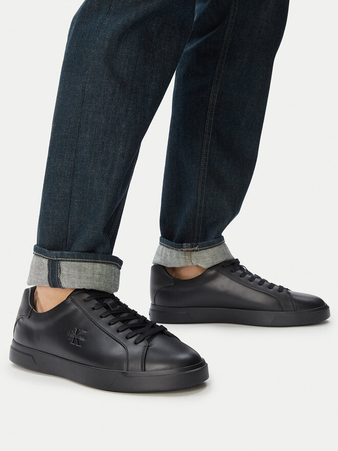 Calvin Klein Sneakers Calvin Klein Low Prof Cupsole Lth HM0HM02123 Schwarz