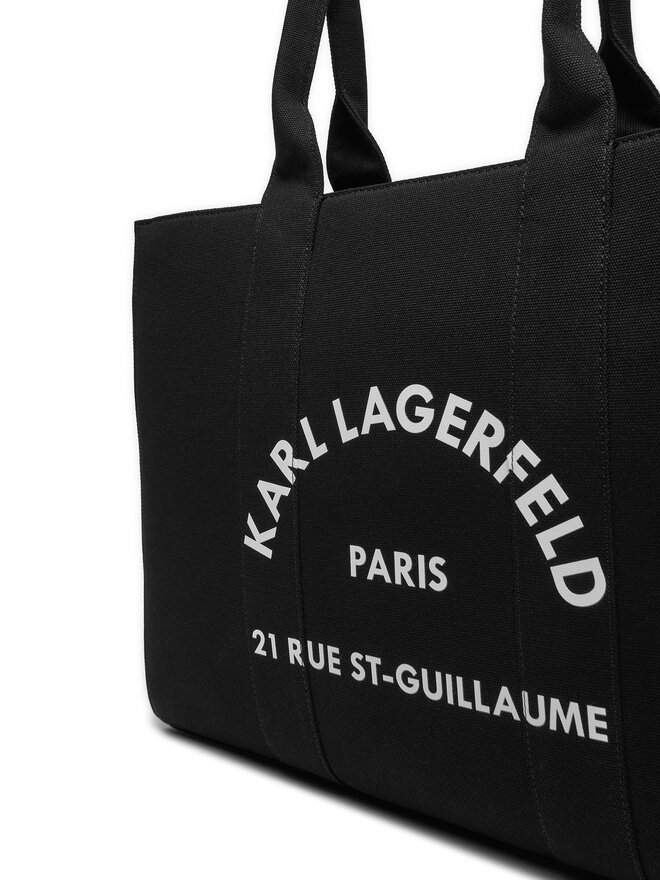 KARL LAGERFELD Táska KARL LAGERFELD A1W50009 Fekete