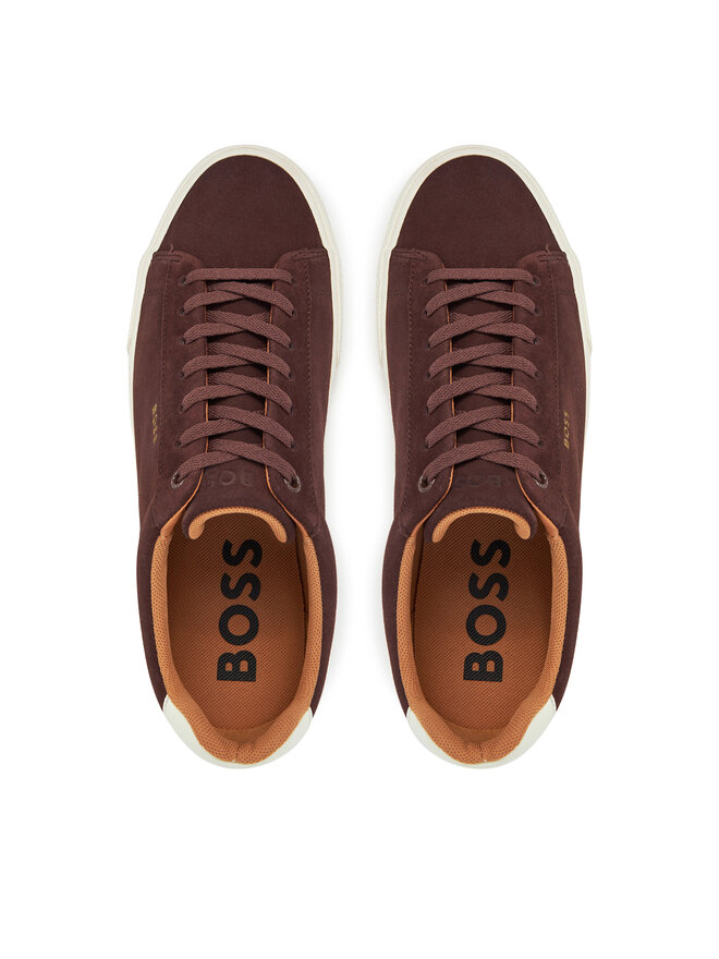 BOSS Снікерcи BOSS Aiden 50536521 Бордовий