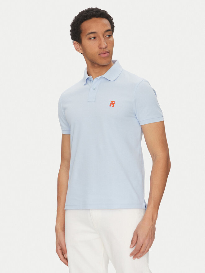 Tommy Hilfiger Tommy Hilfiger Pólóing MW0MW33167 Kék Regular Fit