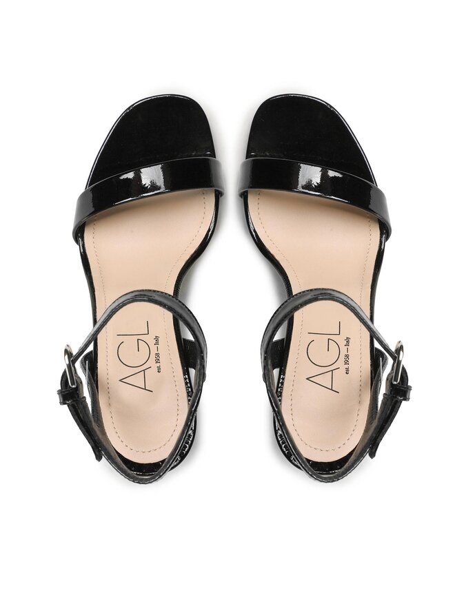 AGL Sandalias AGL Demi D676005PHPLUME0000 Negro
