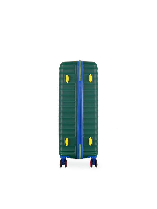 Semi Line Μεγάλη Βαλίτσα Semi Line T5936-3 Πράσινο