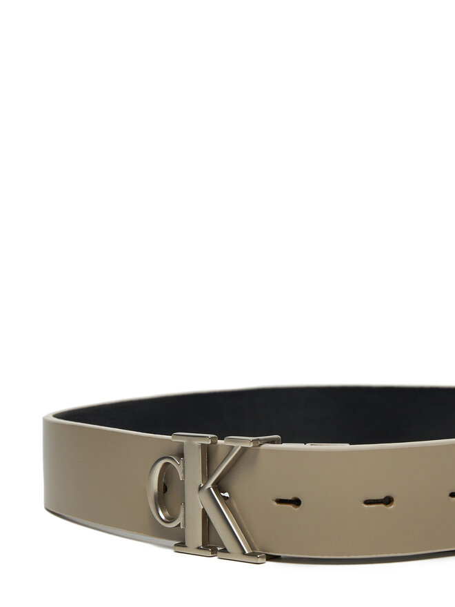 Calvin Klein Jeans Pasek Damski Calvin Klein Jeans Mono Pl Rev Lthr Belt K60K612288 Brązowy