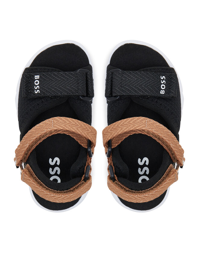 BOSS Sandale BOSS J52159 S Negru