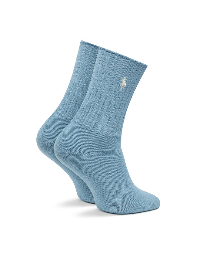 Polo Ralph Lauren Calcetines altos para mujer Polo Ralph Lauren 455921921001 Azul