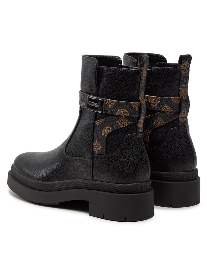 Guess Bokacsizma Guess Ovelle2 FLTOVE FAL10 Fekete