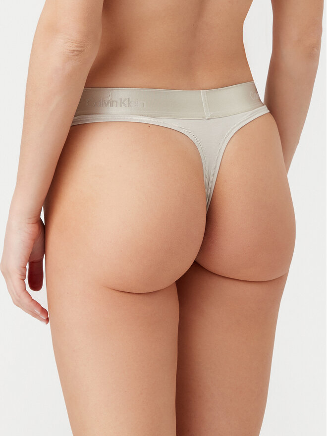Calvin Klein Underwear Calvin Klein Underwear Стрінги 000QF7997E Бежевий