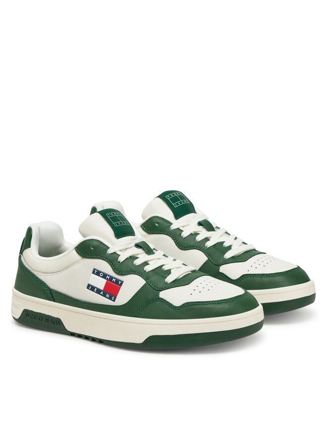 Tommy Jeans Αθλητικά Tommy Jeans (New) Tjm Cupsole Leather Ess EM0EM01443 Λευκό