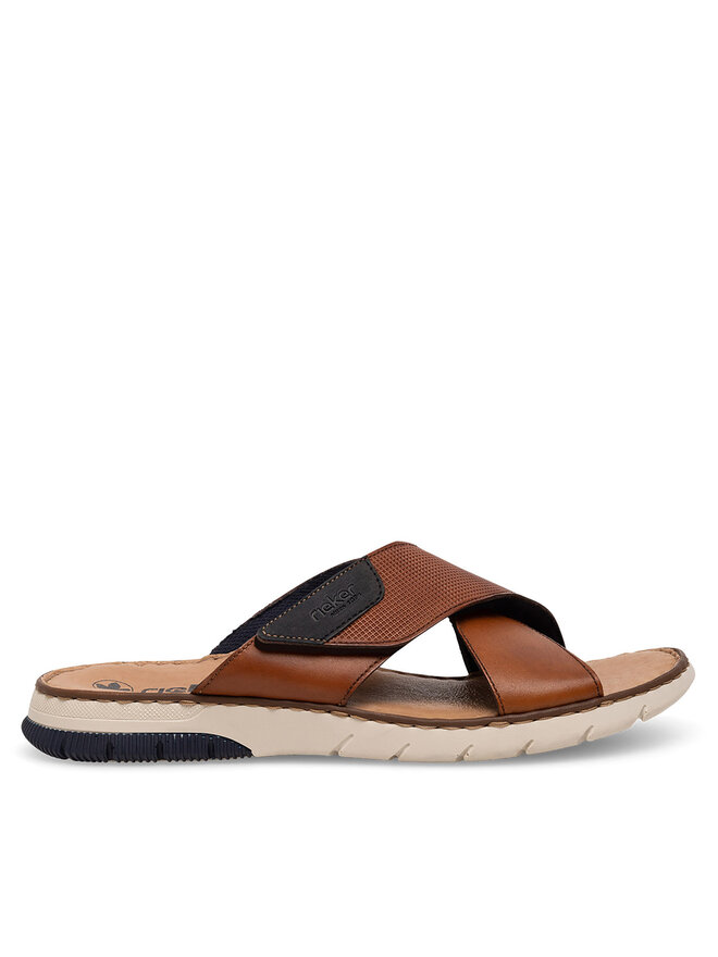 Rieker Παντόφλες Rieker 25283-23 Καφέ