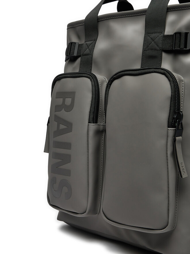 Rains Reiserucksack Rains Texel Tote Backpack W3 14240 Grau