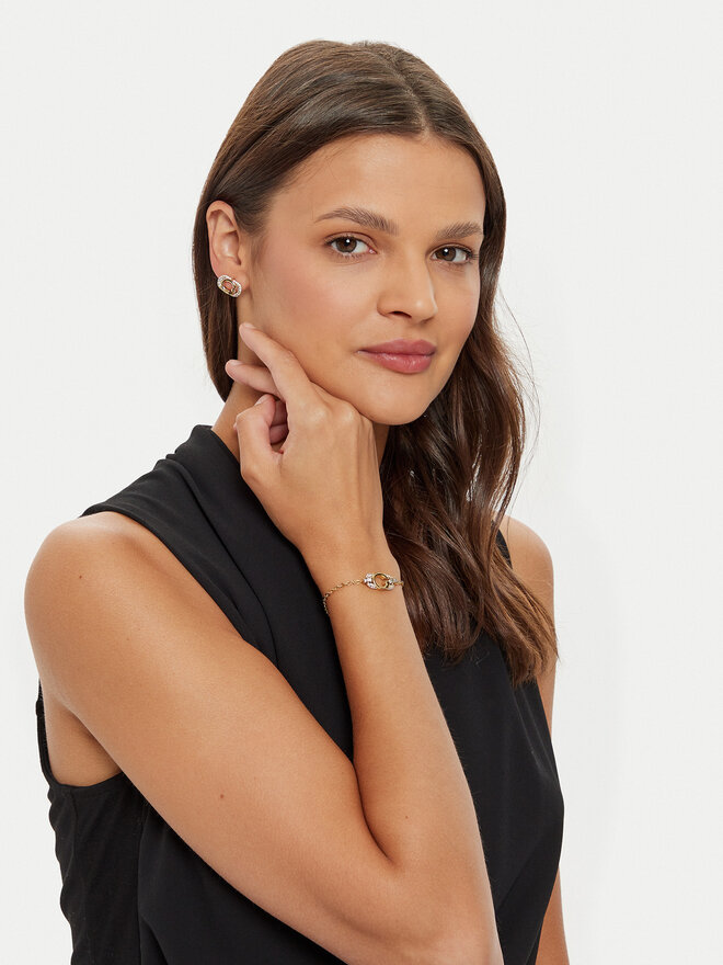 Guess Set bracciale e orecchini Guess JUBS04 693JW Oro