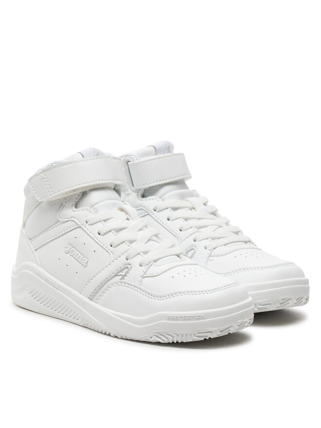 Joma Sneakersy Joma Platea Mid Jr JPLAMS2402V Bílá