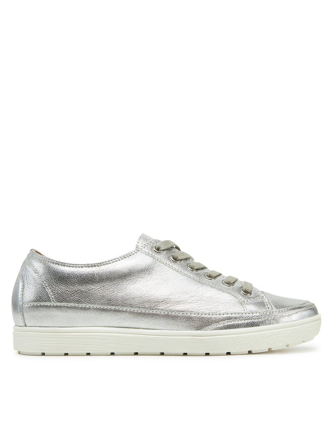 Caprice Sneakersy Caprice 9-23654-42 Srebrny