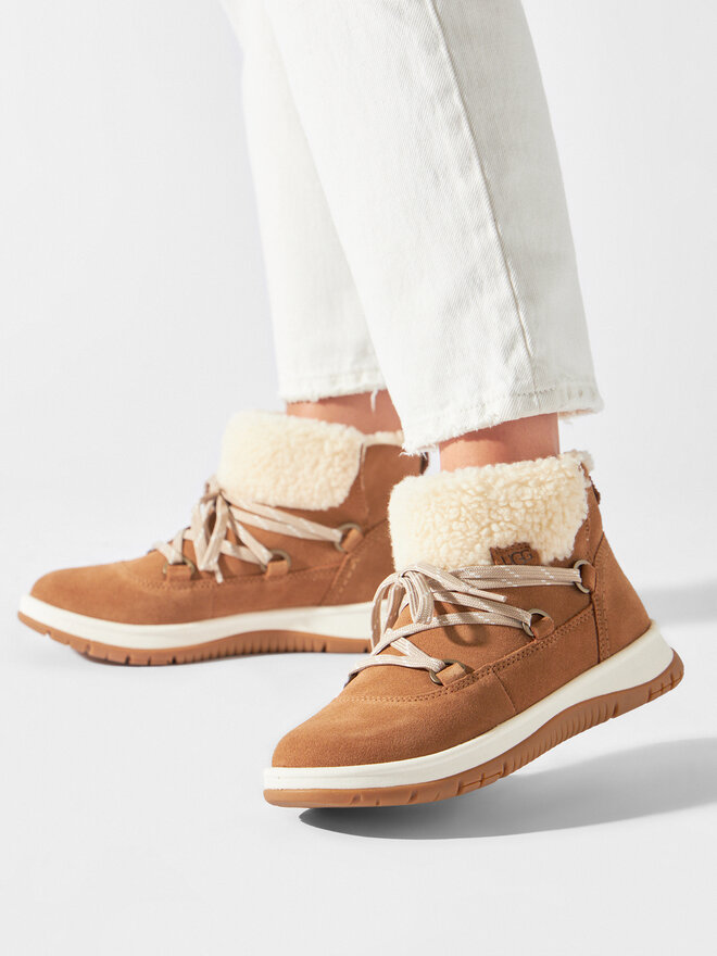 Ugg Stivaletti Ugg W Lakesider Heritage Lace 1143836 Marrone