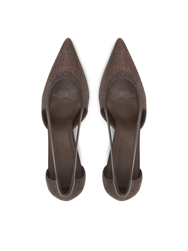 Max Mara Γόβες Max Mara Strawpump 2514521312600 Καφέ