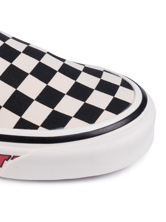 Sneakers aus Stoff Vans Classic Slip On 9 VN0A3JEXWVP1 WeiB eschuhe