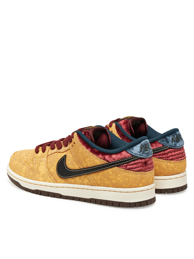 Nike Sneakersy Nike Sb Dunk Low Pro FZ1278 200 Żółty