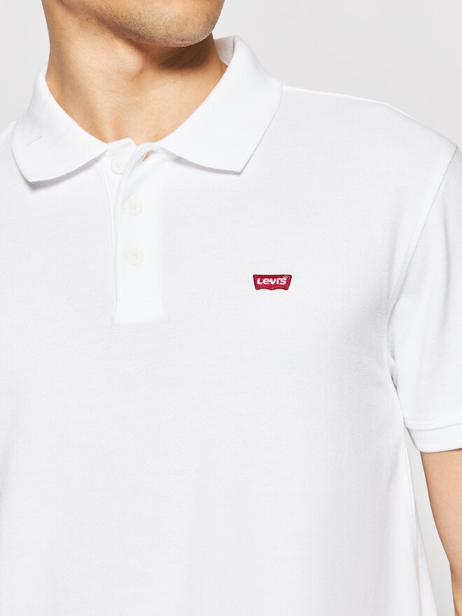 Levi's® Levi's® Polo Standard Housemarked 35883-0003 Λευκό Regular Fit