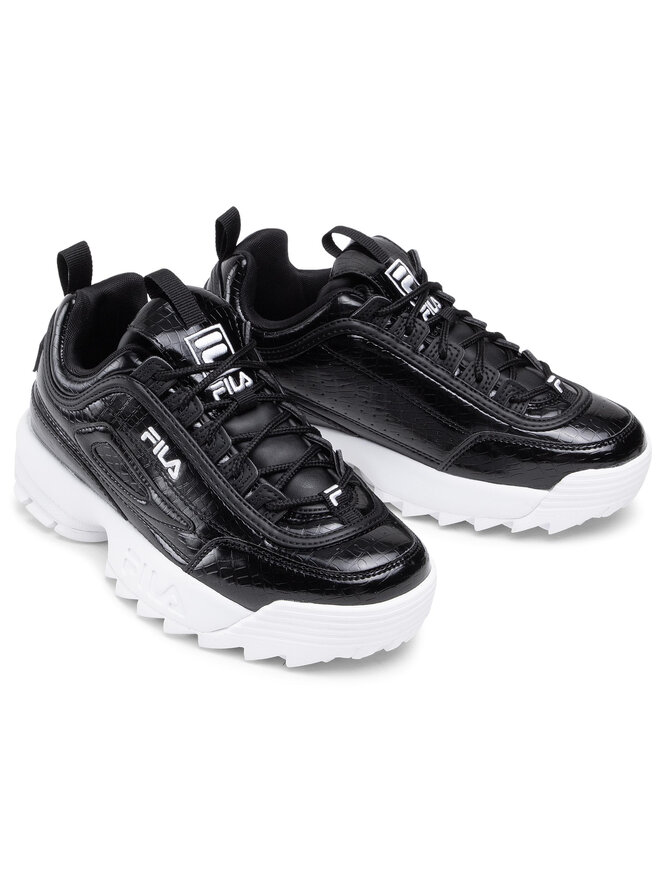 Black fila disruptor junior discount