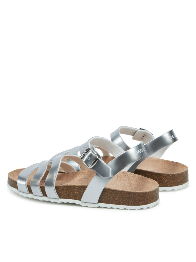 Geox Sandale Geox J Adriel J558MF 000KN C1007 D Srebrna