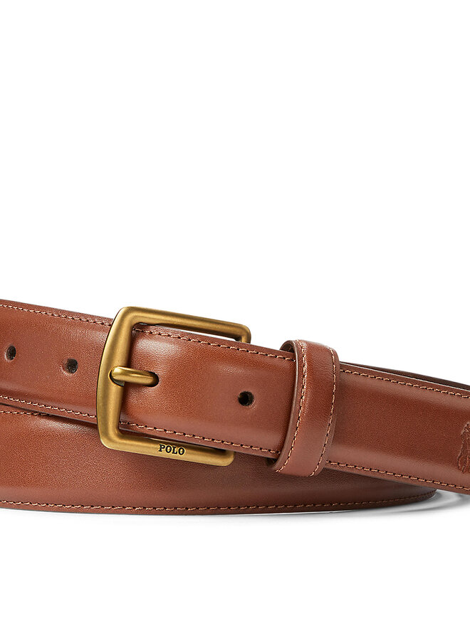 Polo Ralph Lauren Pasek Damski Polo Ralph Lauren 405828968002 Brązowy