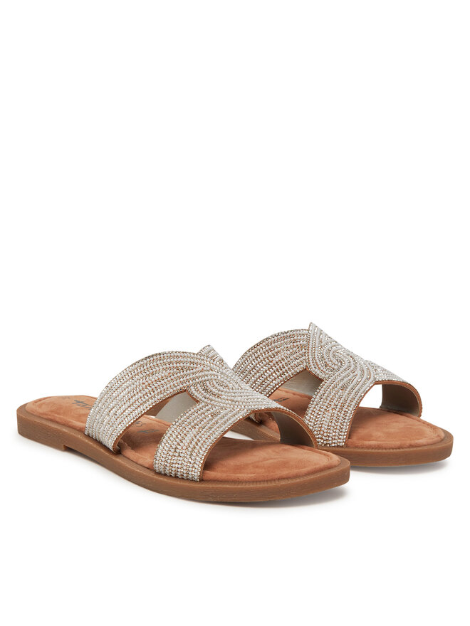 Tamaris Klapki Tamaris 1-27113-42 Srebrny
