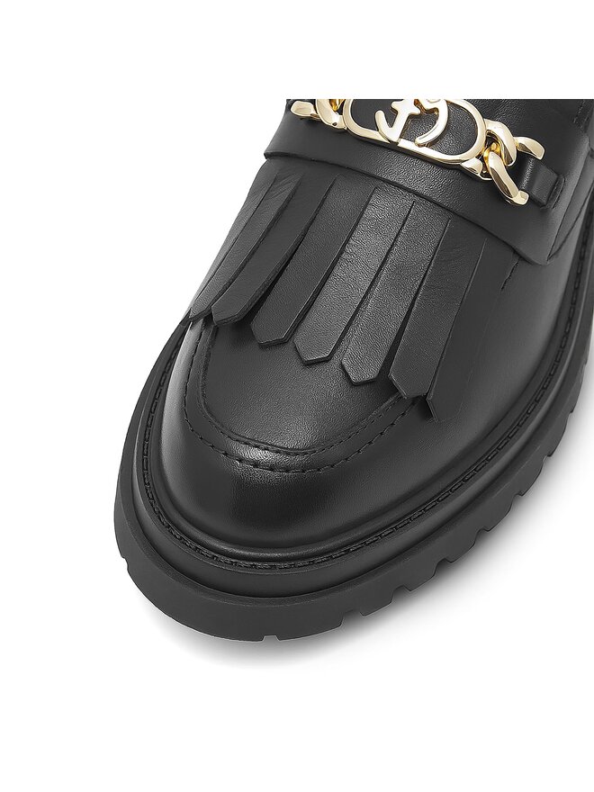 Eva Minge Loafersy Eva Minge ANGE-1018 Czarny