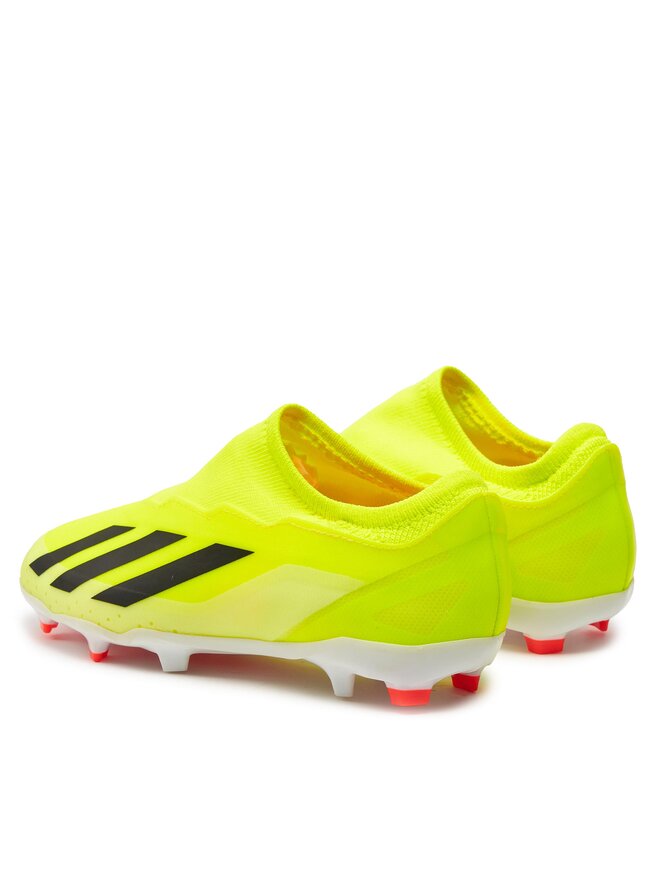 adidas Boty na fotball adidas X Crazyfast League Laceless Firm Ground Boots IF0689 Žlutá