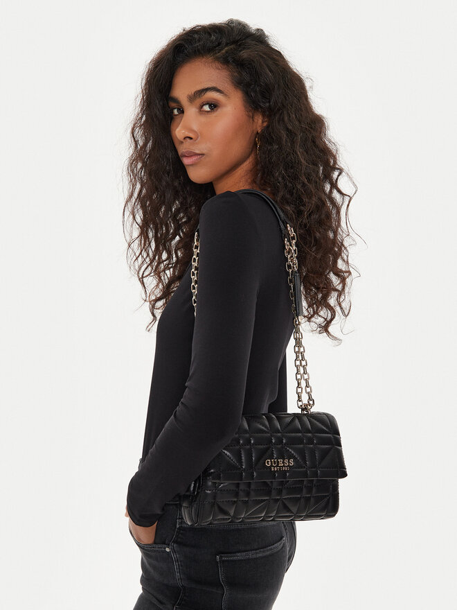Rankinė Guess Assia (QG) HWQG84 99210 Juoda | eavalyne.lt