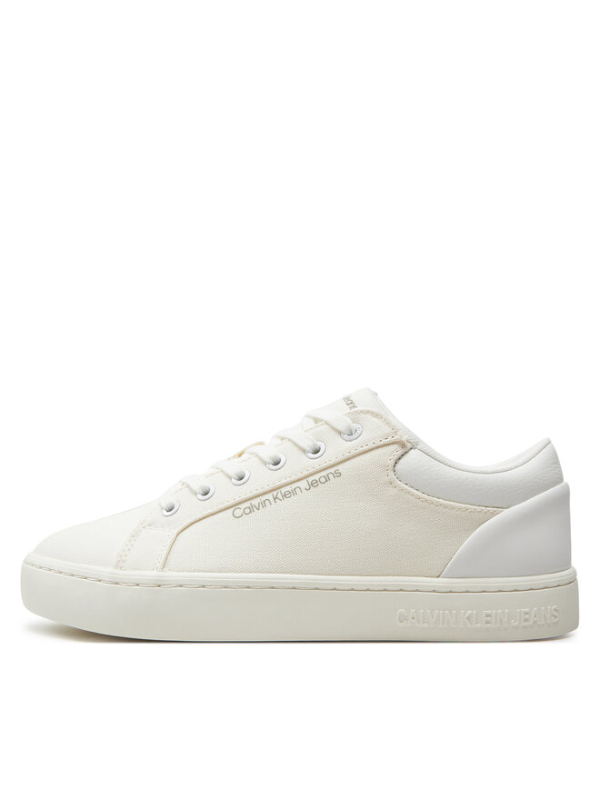 Calvin Klein Jeans Sneakersy Calvin Klein Jeans Classic Cupsole Low Lth In Dc YM0YM00976 Bílá