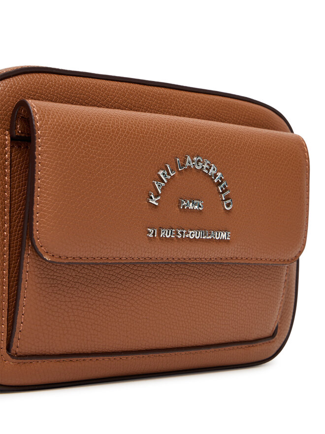 KARL LAGERFELD Τσάντα KARL LAGERFELD A3W30317 Καφέ