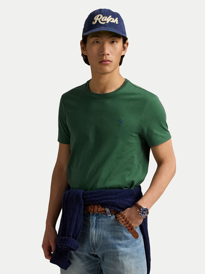 Polo Ralph Lauren Polo Ralph Lauren Camiseta 710671438425 Verde Custom Slim Fit