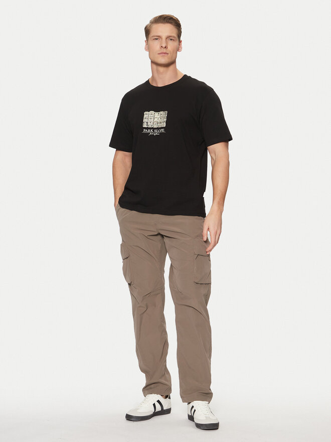 Jack&Jones Jack&Jones Marškinėliai Boston 12273400 Juoda Relaxed Fit