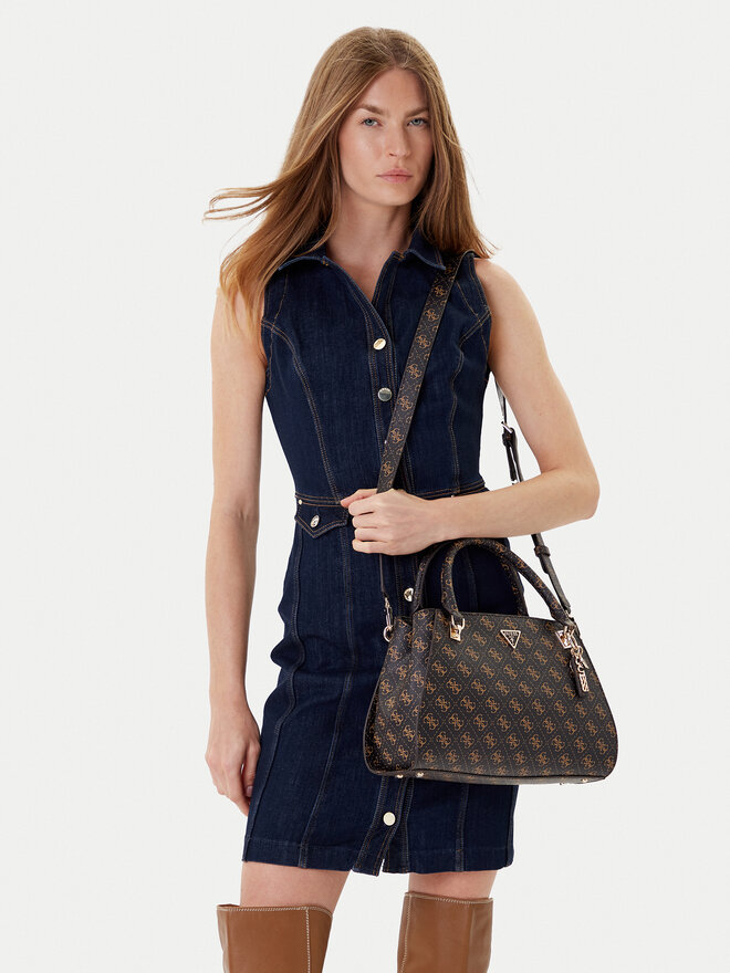 Guess Ročna torba Guess Noelle II HWQG96 72070 Rjava
