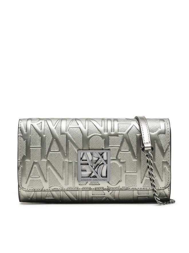 Armani Exchange Liels sieviešu maks Armani Exchange 948481 CC794 14643 Sudraba