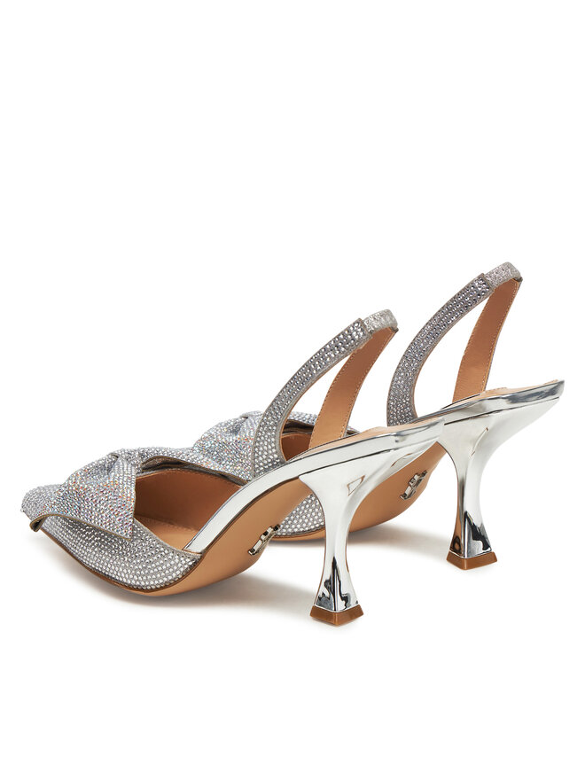 Steve Madden Sandały Steve Madden Niteowl-R SM11003534 Srebrny