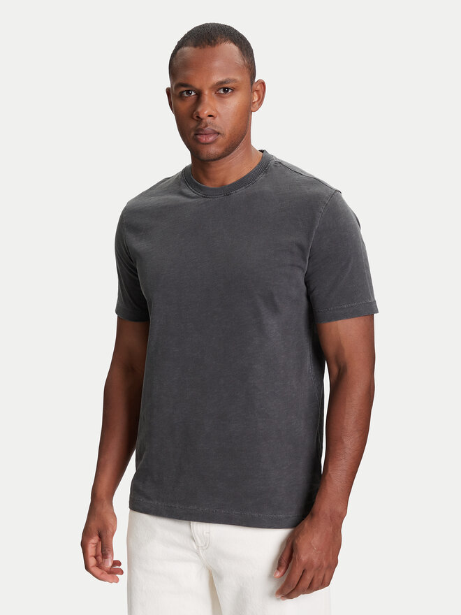 United Colors Of Benetton United Colors Of Benetton Футболка 36JGU105U Сірий Relaxed Fit