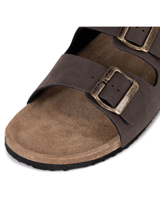 Lanetti Σανδάλια Lanetti 7410990012 Καφέ