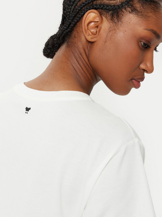 Weekend Max Mara Weekend Max Mara Camiseta Cabina 2515971041 Blanco Regular Fit