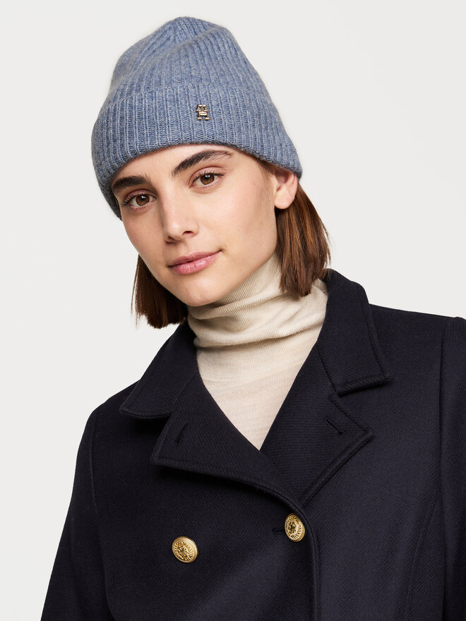 Tommy Hilfiger Czapka Tommy Hilfiger AW0AW16623 Niebieski