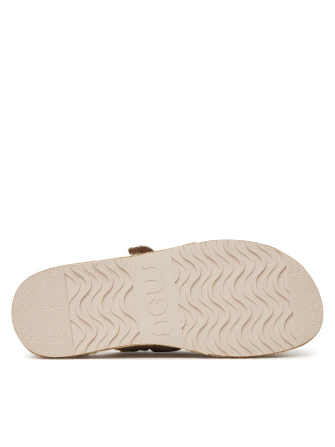 Mou Espadrilles Mou Jute clog plain MU.SW641000A Grau
