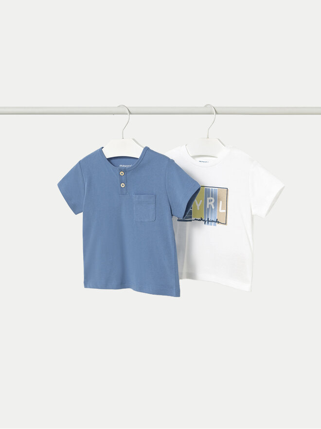 Mayoral Mayoral Pack de 2 camisetas 1060 De color Regular Fit