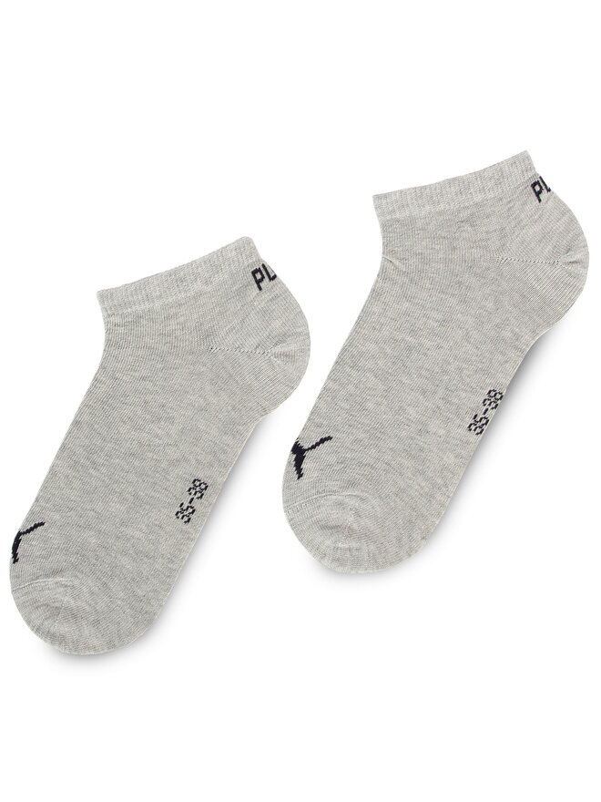 Puma Súprava 3 párov členkových dámskych ponožiek Puma 261080001 Čierna